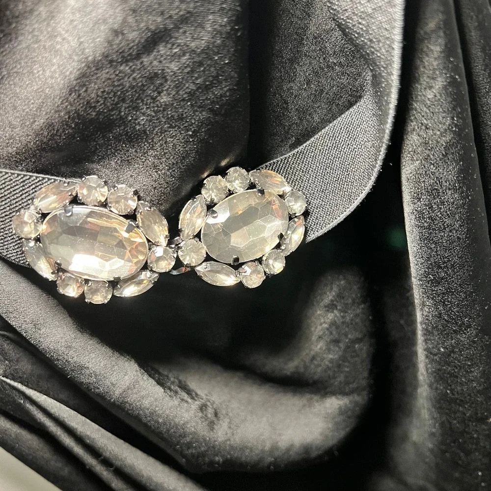 Women's BCBGMAXAZRIA One Sleeve Open Bows with belt Size XS - Picture 3 of 7